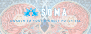 SOMA Breath: Awaken to Your Highest Potential – Two people practicing rhythmic breathwork, connecting deeply in a serene setting to reach elevated states of consciousness.